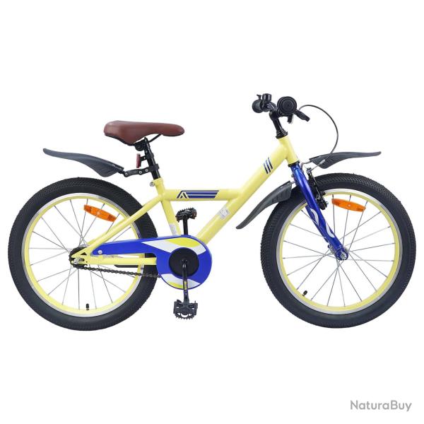 V�lo pour Enfants 18 Pouces pour les 5-7 ans Jaune