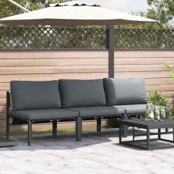 Mobilier de 3 Pi&egrave;ce Anthracite 80 x 80 x 71 cm Acier