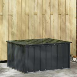 Bo&icirc;te de Rangement de Noir 101 x 82 x 50 cm Acier