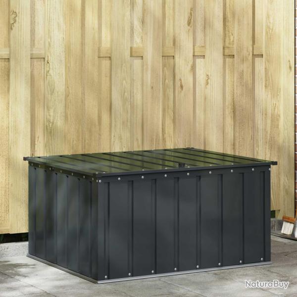 Bo�te de Rangement de Noir 101 x 82 x 50 cm Acier