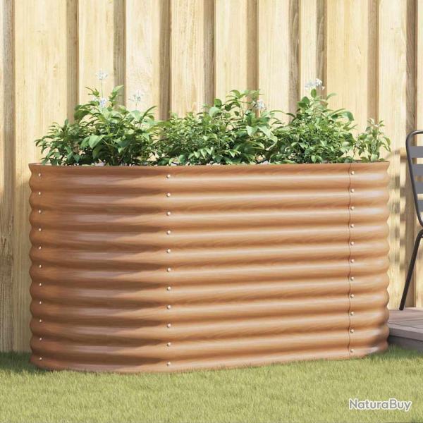 Lit sur�lev� Marron 160 x 80 x 81 cm Acier