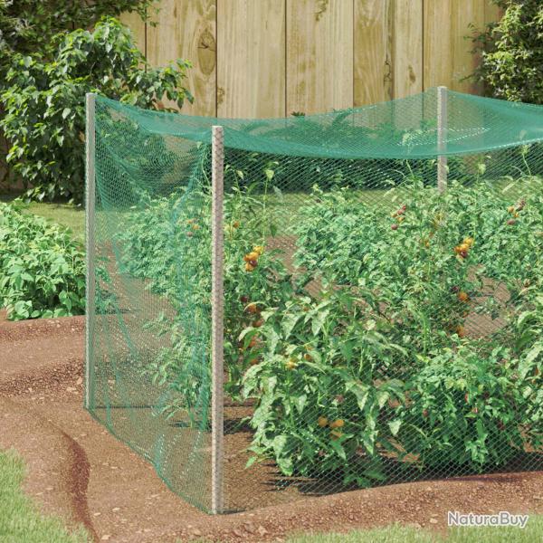 Filet de protection pour oiseaux Vert 4 x 5 m Poly�thyl�ne