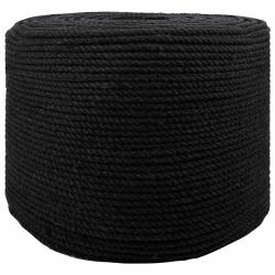 Corde 10 pcs Noir Coton