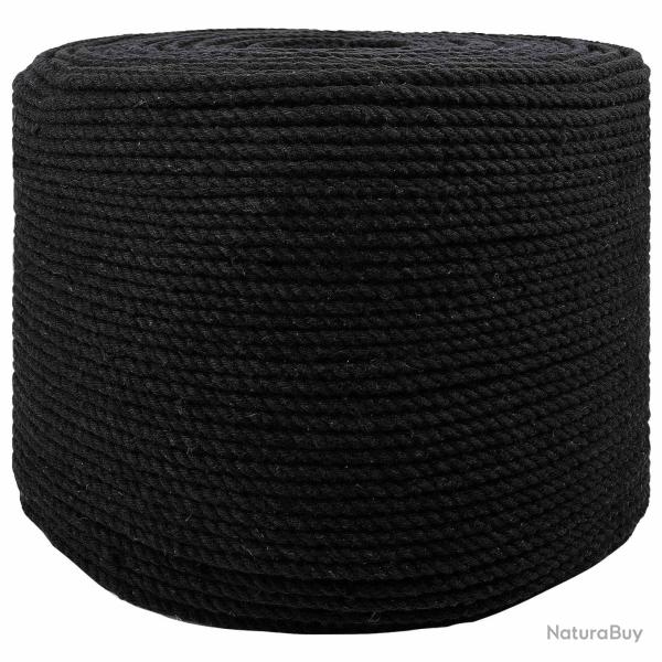 Corde Noir 0,8 x 0,8 x 50000 cm Coton