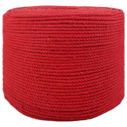 Corde Rouge 0,4 x 0,4 x 5000 cm Coton