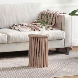 Tabouret Naturel 30 x 30 x 45 cm Bois de teck massif