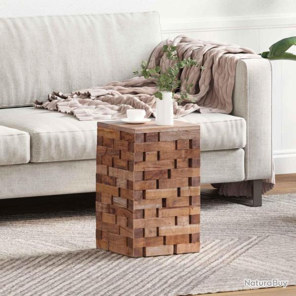 Tabouret Naturel 29 x 29 x 48 cm Bois massif de r�cup�ration