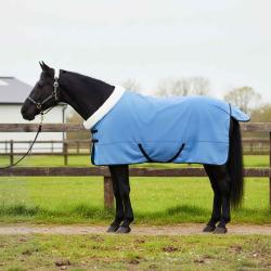 Couverture &Eacute;quine Aqua Complet 125 cm Fleece polaire