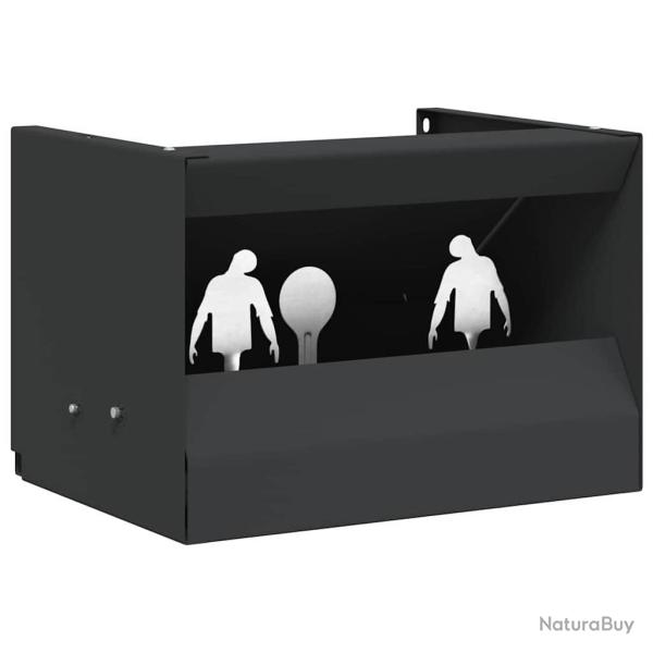 Bo�te de Pi�ge � Balles Noir 29 x 22 x 20 cm Acier