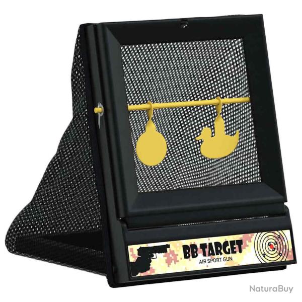 Cible Airsoft Noir 19 x 26 x 25 cm Plastique