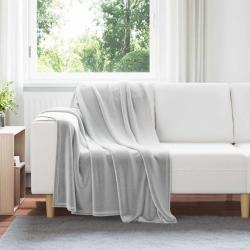 Couvertures &agrave; jeter 6 pcs Gris 130 x 150 cm Toison