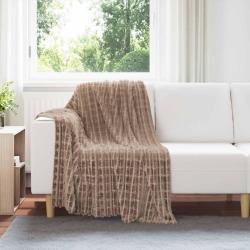 Jet&eacute; Camel 150 x 130 cm Toison