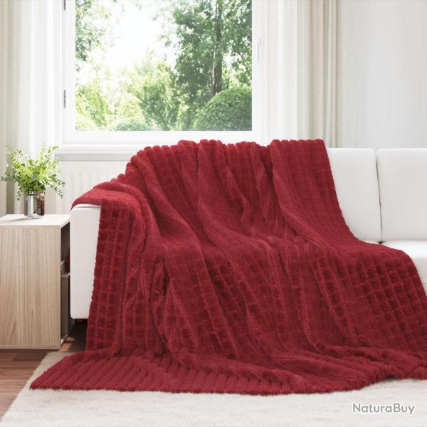 Jet� Rouge Bordeaux 270 x 240 cm Toison