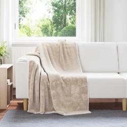Jet&eacute; Beige 130 x 150 cm Toison