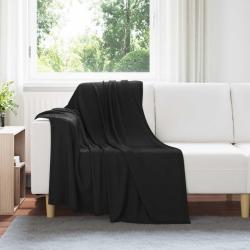 Jet&eacute; Noir 170 x 130 cm Toison