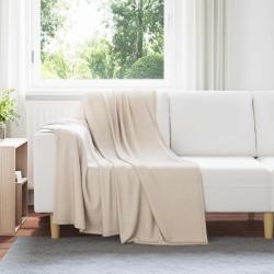 Couvertures &agrave; jeter 24 pcs Beige 170 x 130 cm Toison