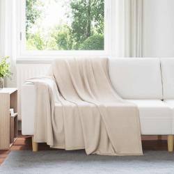Couvertures &agrave; jeter 24 pcs Beige 200 x 150 cm Toison