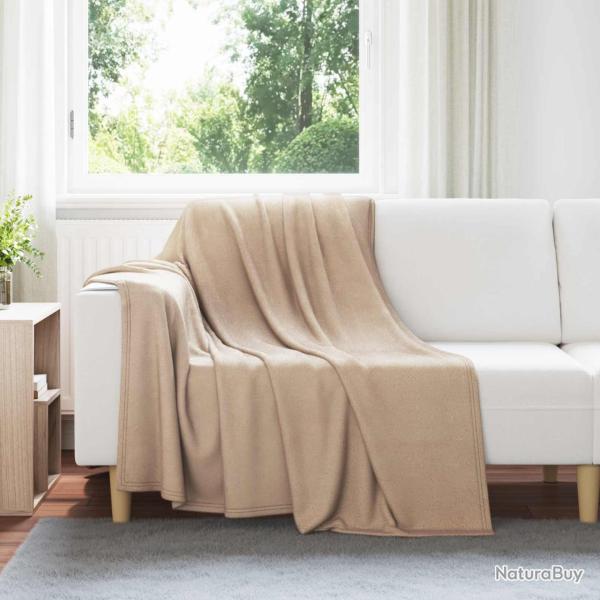 Couvertures � jeter 24 pcs Camel 200 x 150 cm Toison