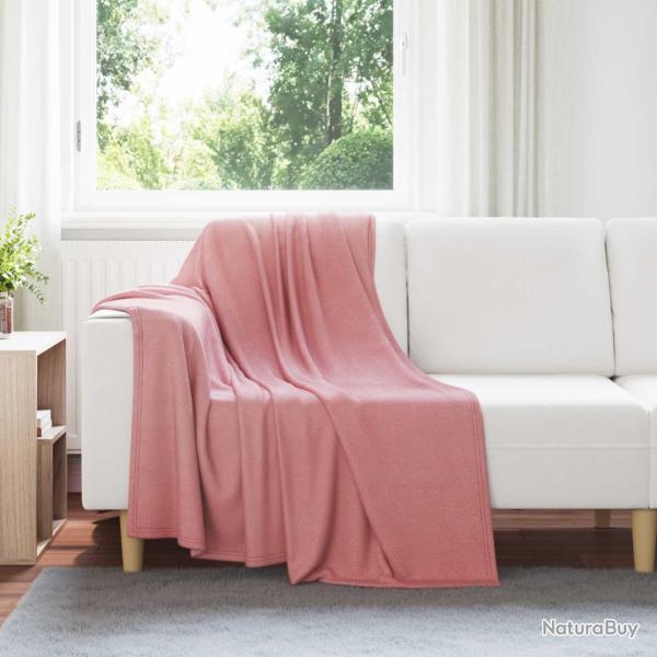 Couvertures � jeter 24 pcs Rose 170 x 130 cm Toison