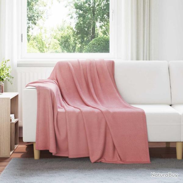 Couvertures � jeter 24 pcs Rose 200 x 150 cm Toison