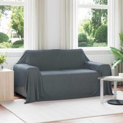 Jet&eacute; Gris fonc&eacute; 280 x 210 cm Toison