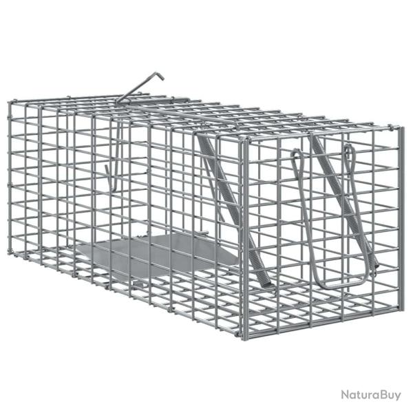 Pi�ge � animaux Anthracite 31 x 13 x 12 cm Acier