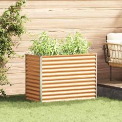 Jardini&egrave;re sur&eacute;lev&eacute;e 98 x 50 x 68 cm Acier galvanis&eacute;
