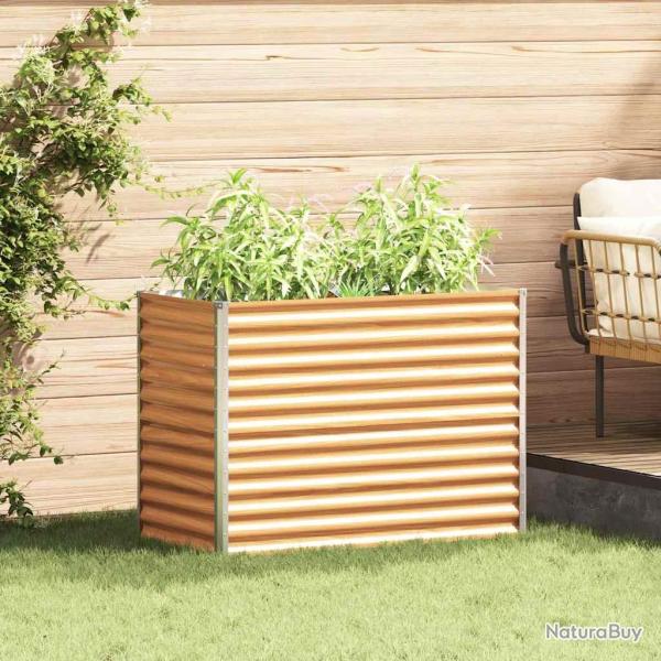 Jardini�re sur�lev�e 98 x 50 x 68 cm Acier galvanis�