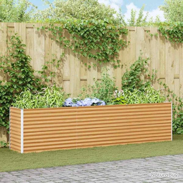 Jardini�re sur�lev�e 290 x 50 x 68 cm Acier galvanis�