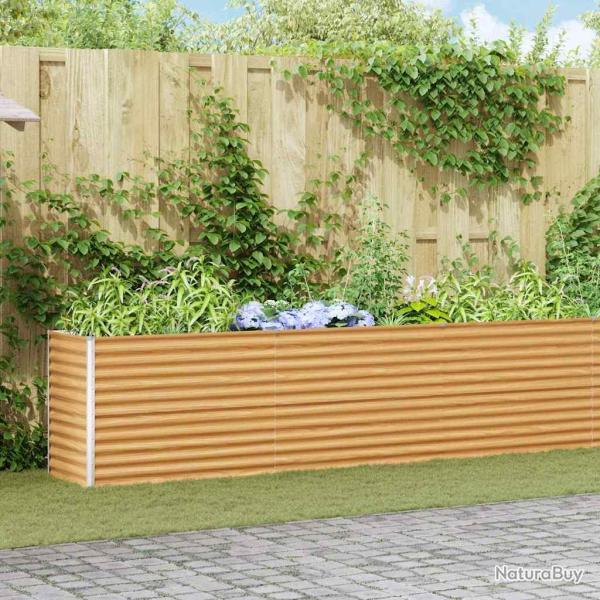 Jardini�re sur�lev�e 485 x 50 x 68 cm Acier galvanis�