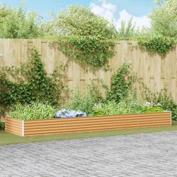 Jardini&egrave;re sur&eacute;lev&eacute;e 390 x 100 x 36 cm Acier galvanis&eacute;