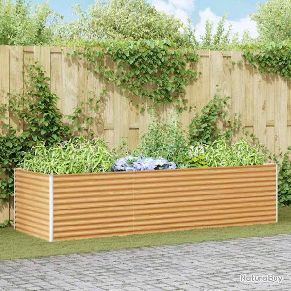 Jardini�re sur�lev�e 290 x 100 x 68 cm Acier galvanis�