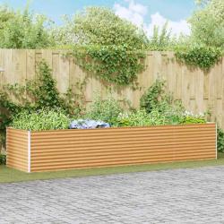 Jardini&egrave;re sur&eacute;lev&eacute;e 390 x 100 x 68 cm Acier galvanis&eacute;