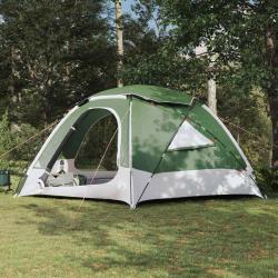 Tente en d&ocirc;me avec housse imperm&eacute;able amovible Vert