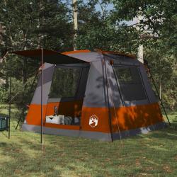 Tente de f&ecirc;te Gris et orange 10 personnes