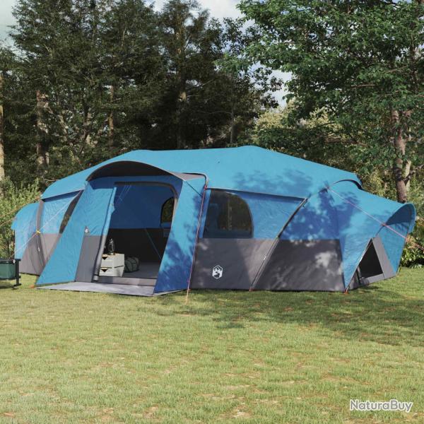 Tente familiale avec auvent imperm�able Bleu 18-Personnes