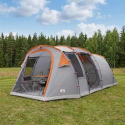 Tente tunnel Gris et orange 505 x 330 x 204 cm