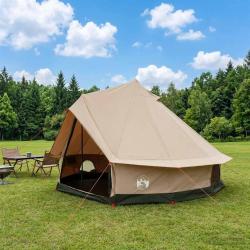 Tente familiale Cr&egrave;me 8 personnes Polycoton