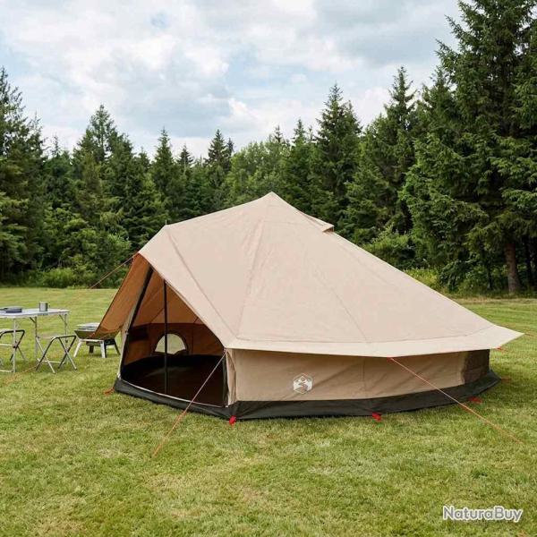 Tente familiale Cr�me 12-Personnes Polycoton