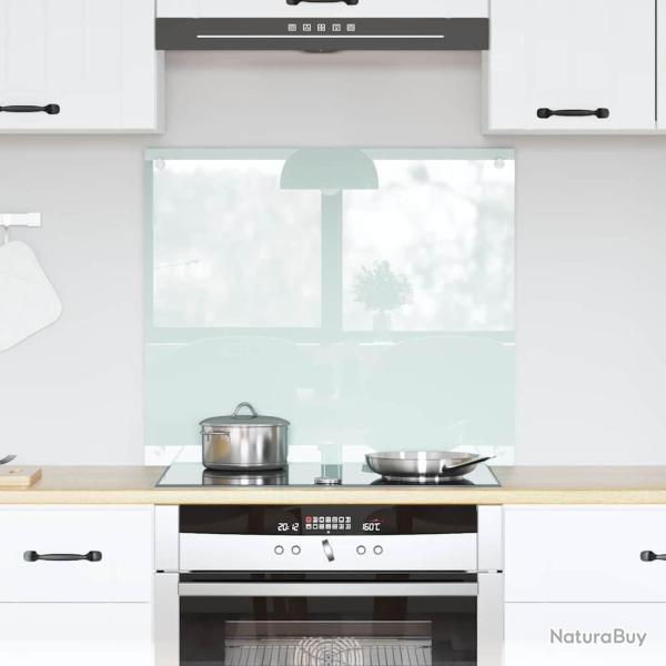 Cr�dence de cuisine Lait 70 x 60 cm verre tremp�