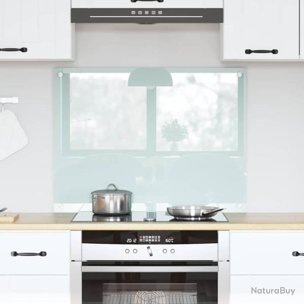 Cr�dence de cuisine Lait 80 x 60 cm verre tremp�