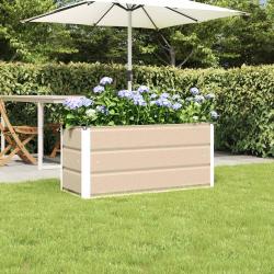 Jardini&egrave;re Ivoire 100 x 40 x 45 cm Acier
