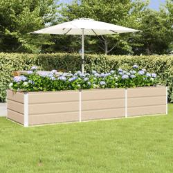 Jardini&egrave;re Ivoire 240 x 80 x 45 cm Acier