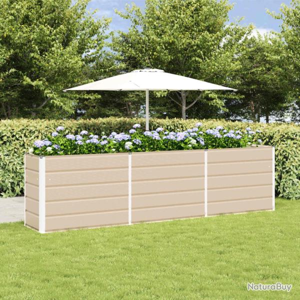 Jardini�re Ivoire 290 x 90 x 75 cm Acier galvanis�