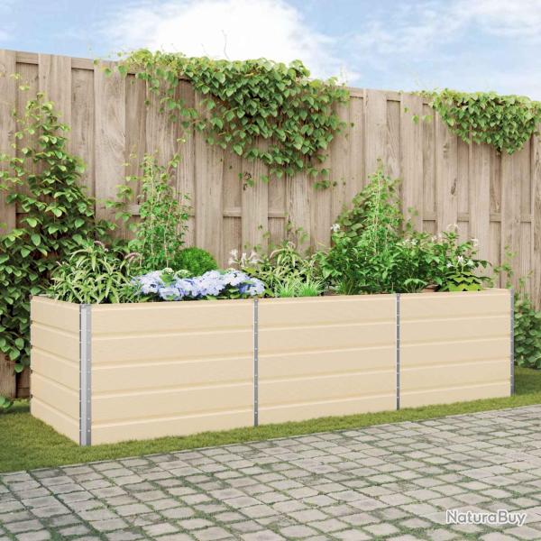 Jardini�re Ivoire 290 x 100 x 75 cm Acier galvanis�