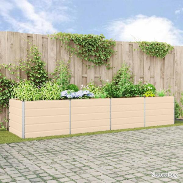 Jardini�re Ivoire 385 x 100 x 75 cm Acier galvanis�