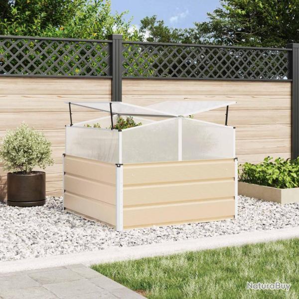 Jardini�re Ivoire 100 x 100 x 77 cm Acier galvanis�