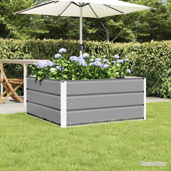 Jardini�re Gris clair 100 x 100 x 45 cm Acier