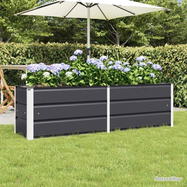 Jardini�re Anthracite 160 x 40 x 45 cm Acier