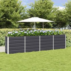Jardini&egrave;re Anthracite 320 x 40 x 75 cm Acier